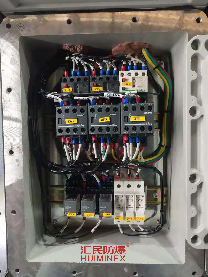 安徽匯民防爆電氣有限公司防爆配電箱布線 安徽匯民防爆電氣有限公司防爆配電箱布線